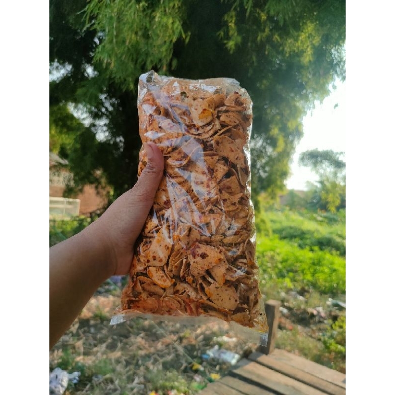 

basreng pedas daun jeruk