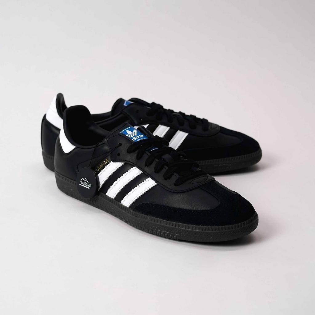 ADIDAS SAMBA  SEPATU  PRIA PROMO ORIGINAL STANDAR PREMIUM HITAM PUTIH