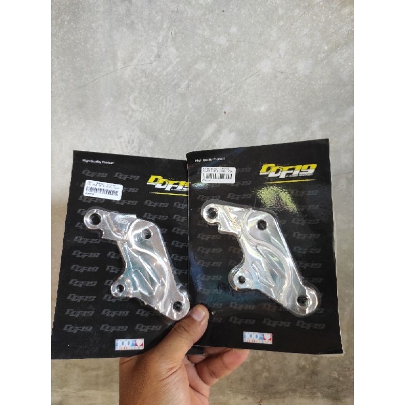 Braket dudukan kaliper 2p nissin rcb disc 300mm pnp fiz r jupiter z force 1
