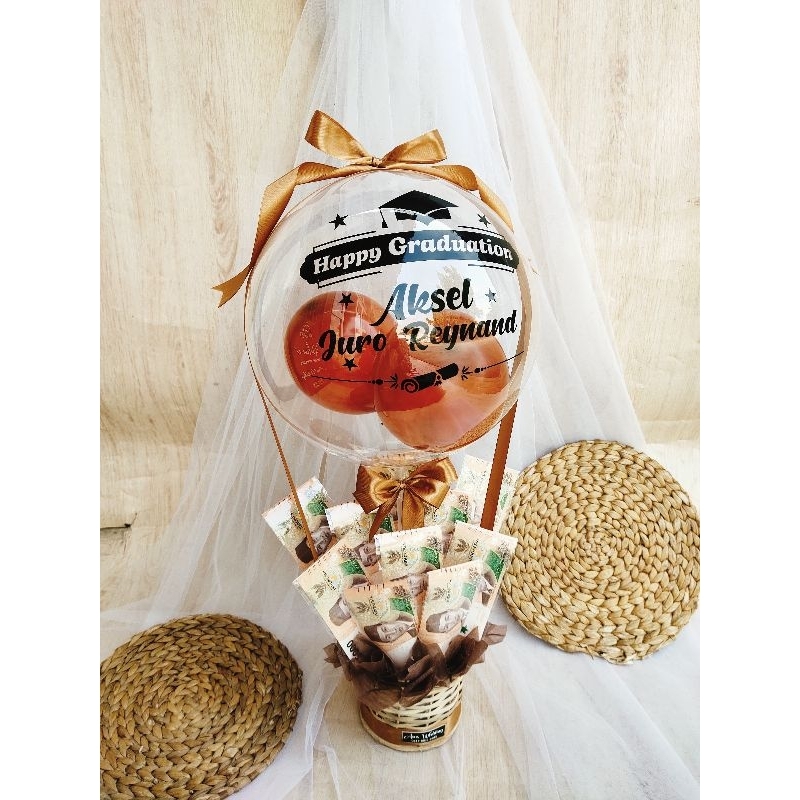 Balon Bobo/Bobo money/Bobo Snack/Bobo Flower