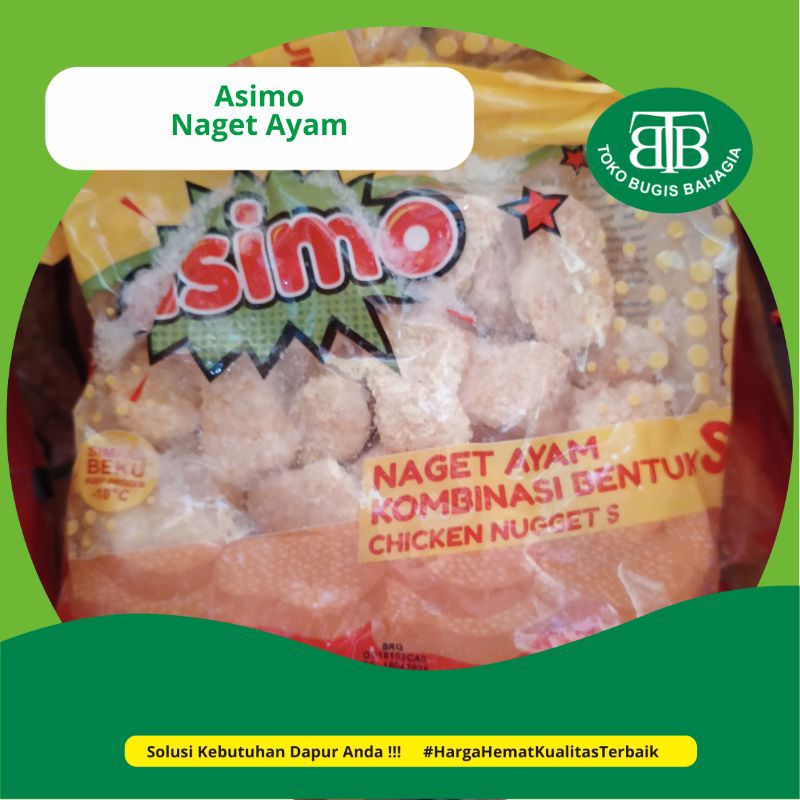 

Nugget Ayam Asimo 500gr, Pasar online murah makassar