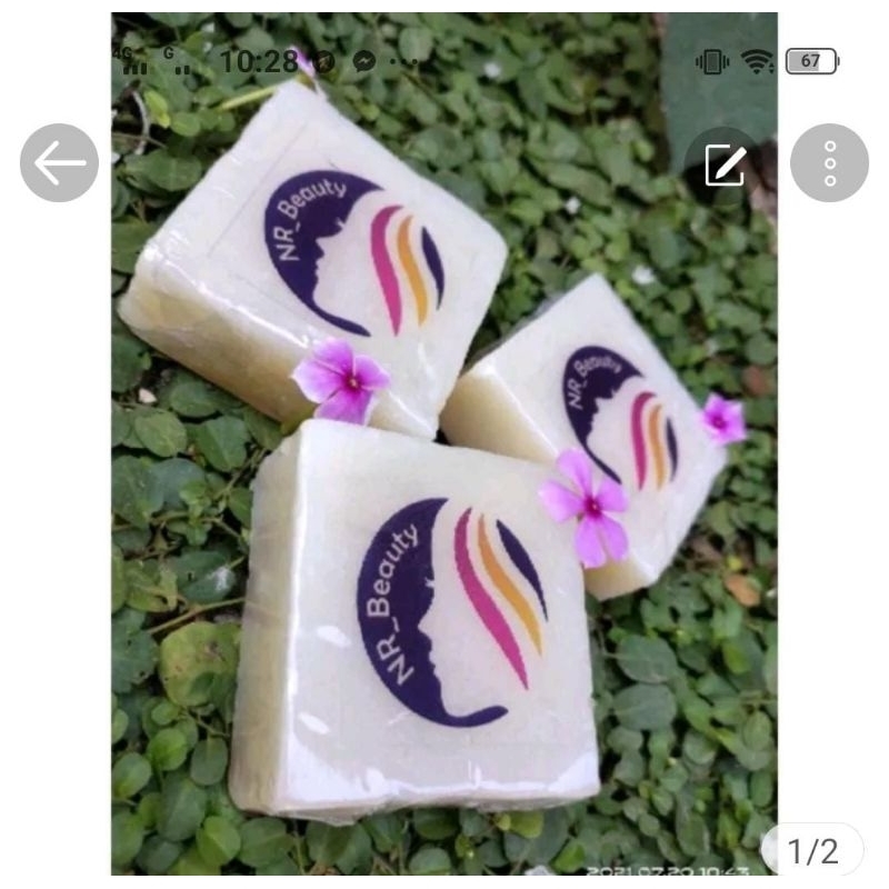 SABUN BATANG NR BEAUTY/ SABUN WHITENING NR BEAUTY