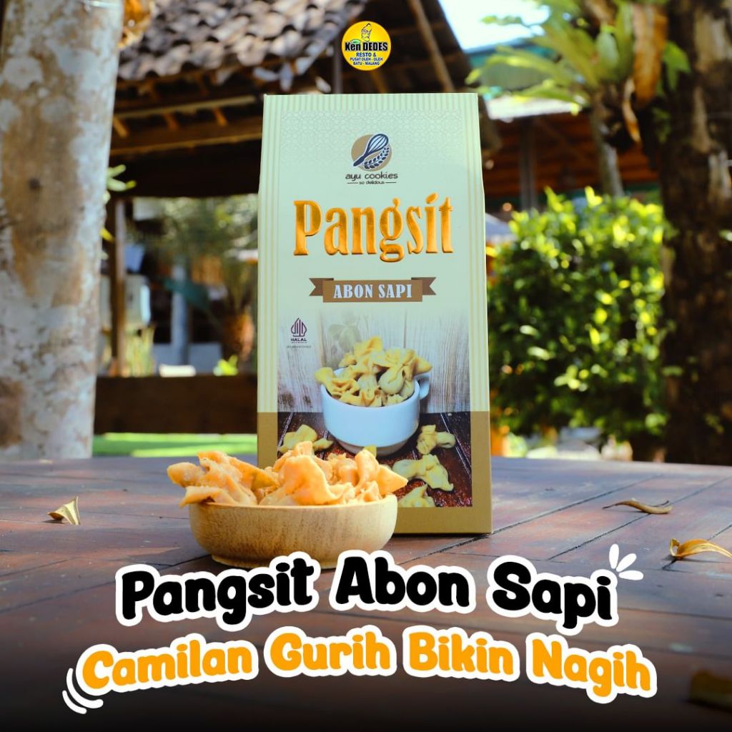 

Pangsit Abon Sapi 150 gr / PANGSIT ISI ABON SAPI / Ayu Cookies Pangsit Abon