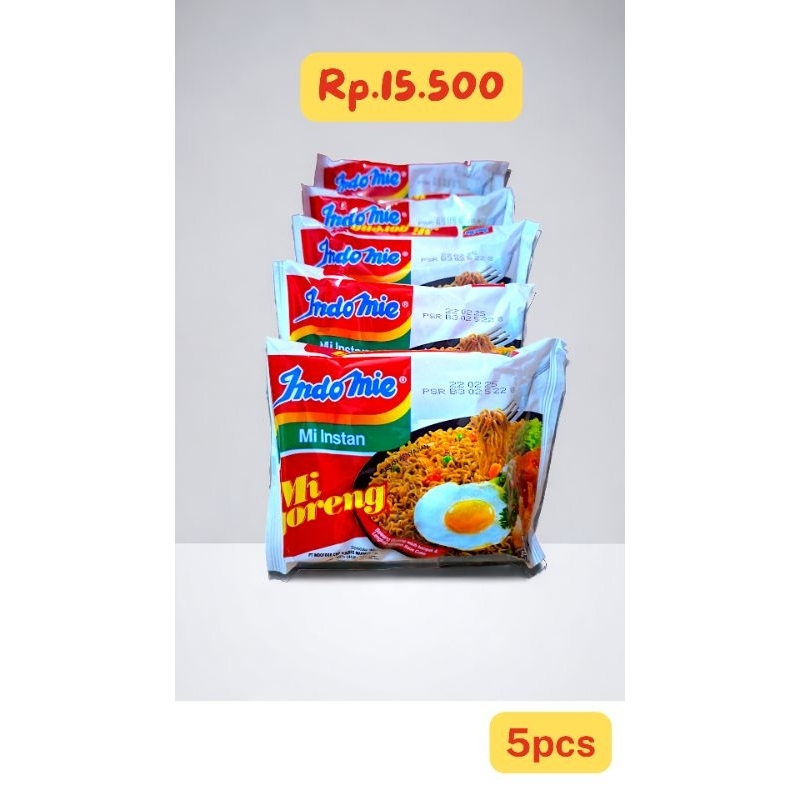 

TEBUS MURAAH!! Indomie Goreng sepaket 5pcs