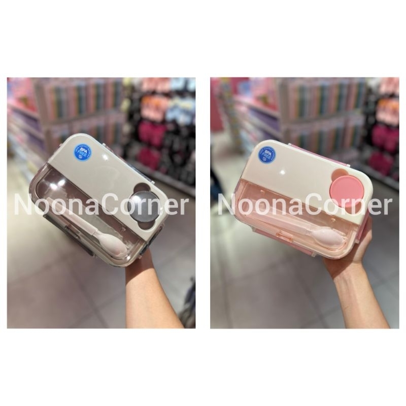 Miniso ‼️ Kotak Makan / Lunch Box / Salad Bento Box Miniso Collections (1300ml)