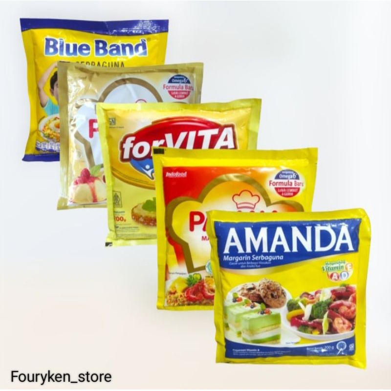 

Margarin/Mentega Amanda/Falmia/forVita/Blue Band