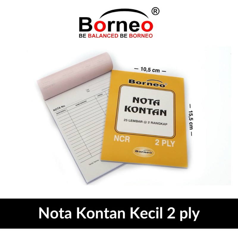 

buku nota 2 rangkap