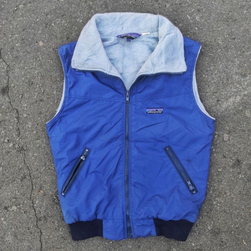 PATAGONIA VEST ROMPI BULANG ULTRALIGHT GEMBUNG FLEECE FUR POLAR SHERPA OUTDOOR GUNUNG SKI HIKING CAV