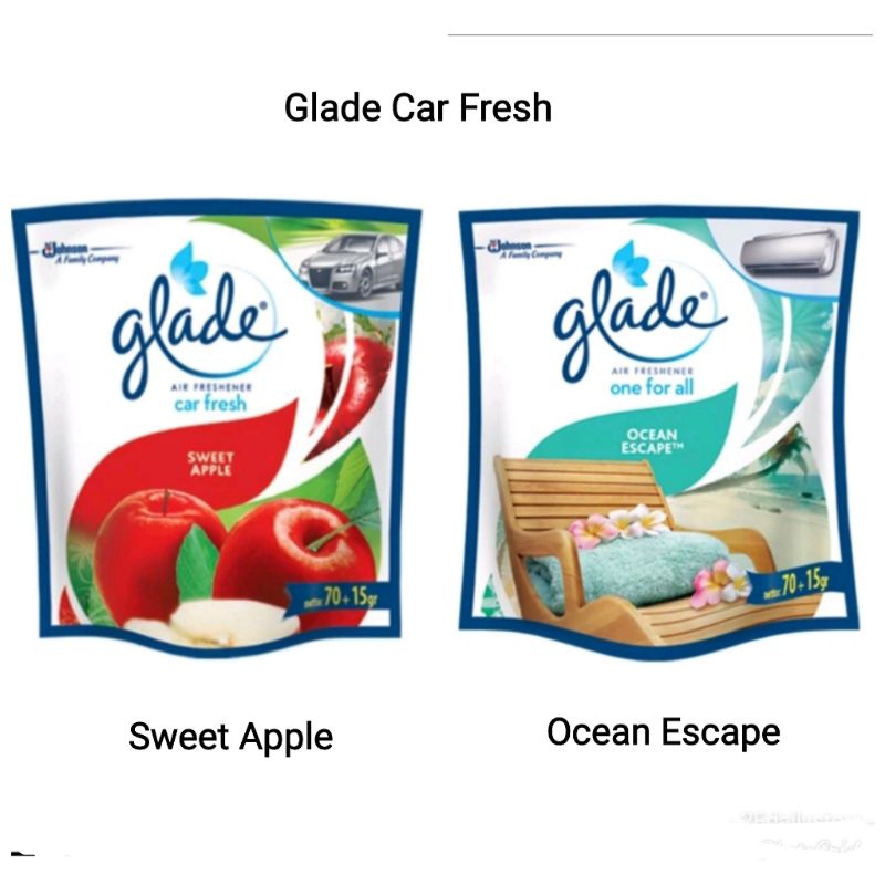 Glade Car Fresh 70+5gr