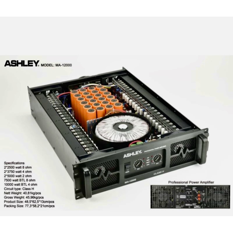 POWER ASHLEY MA 12000 CLASS H SUB / Power Ashley MA12000 Class h