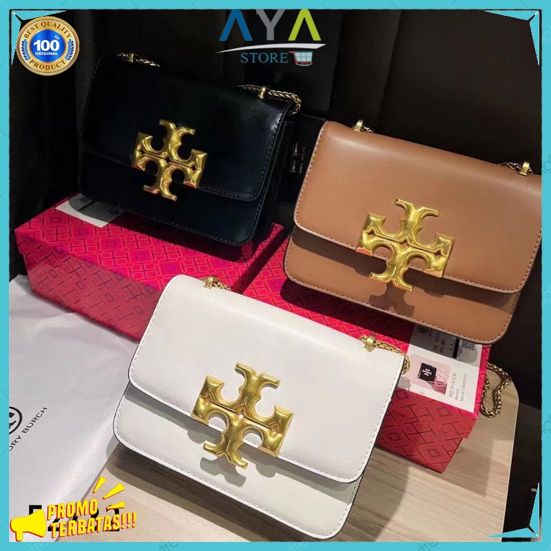 TAS TORY BURCH - T0ry Burch Eleanor Small Convertible 52732 (Free Box+ Bubble Wrap+Barcode)
