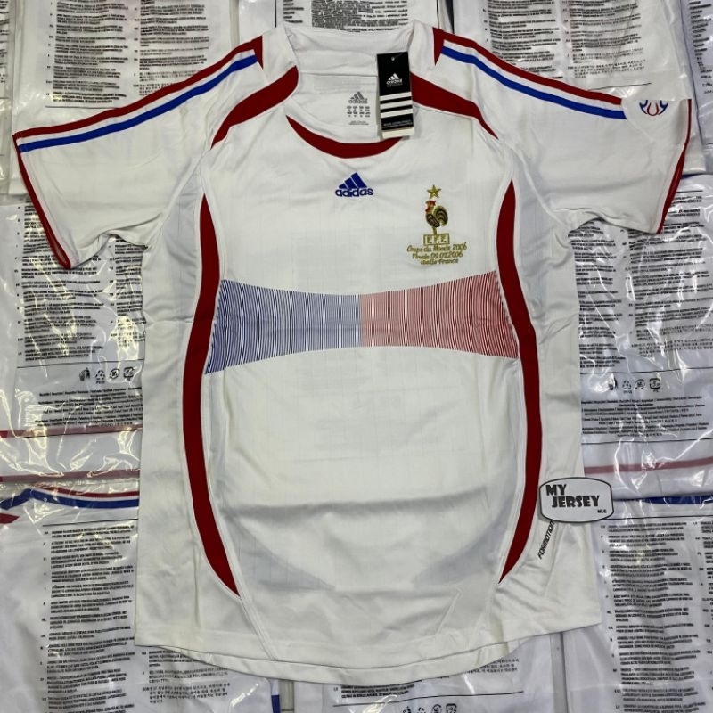 JERSEY RETRO PRANCIS / FRANCE 2006 AWAY FINAL WORLD CUP