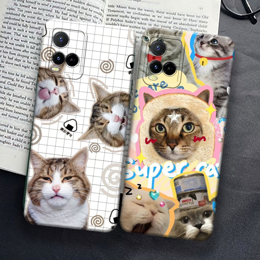 Softcase Prokamera VIVO Y21/Y21A/Y21S/Y33S/Y33T Motif Abstrak full colour Kekinian Aesthetic Casing 