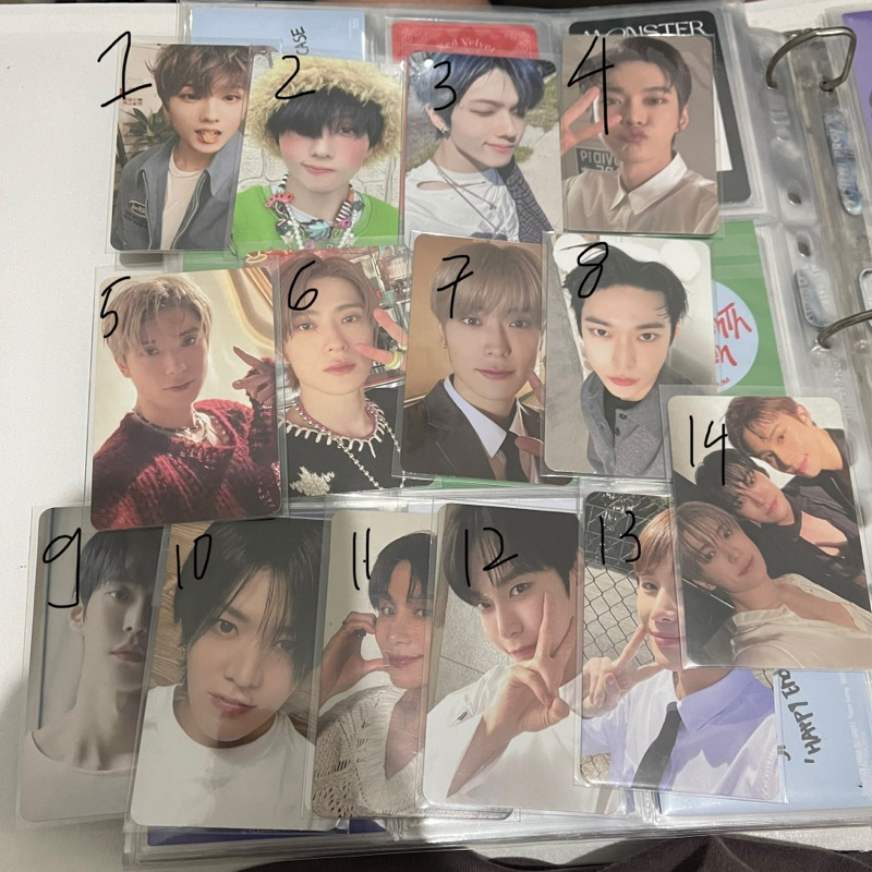 nct doyoung jaehyun jungwoo yuta jisung pc perfume photocard photo card jisung jaehyun doyoung yuta 