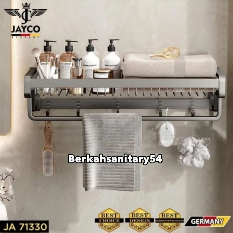 Rak Kamar Mandi Alumunium/Rak Shampo/Rak Sabun/Rak Handuk Kamar Mandi