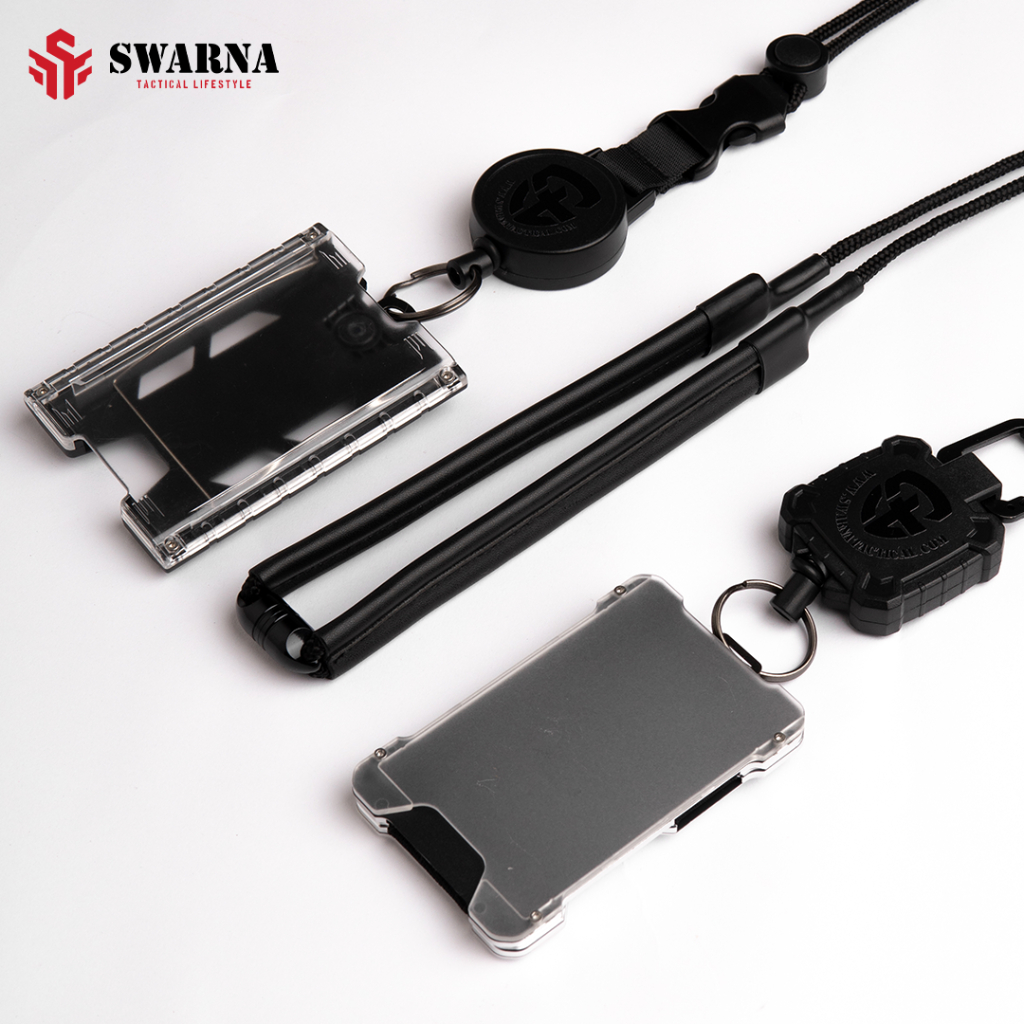 

Lanyard Tali Paragon - Lanyard Tactical - Lanyard ID Guard - Name Tag - Swarna Tactical