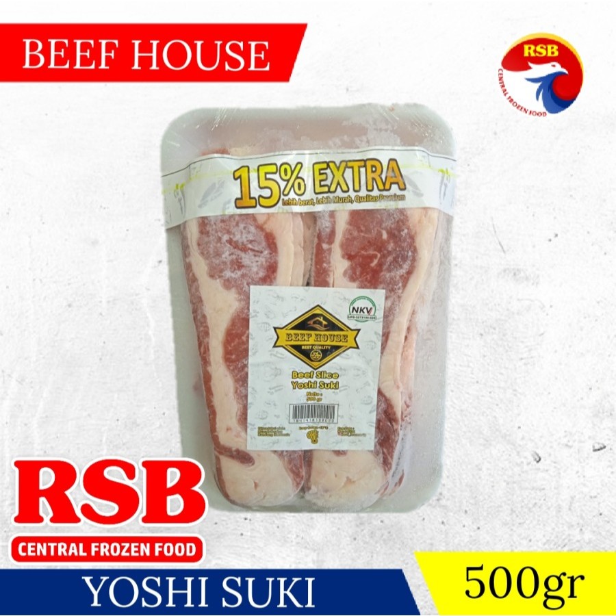 

RD Beef Slice Yoshi Suki 500gr