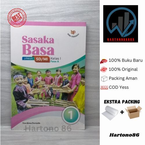 SASAKA BASA pikeun SD/MI Kelas 1/I (Fase A) Kurikulum Merdeka Tim Bima Persada