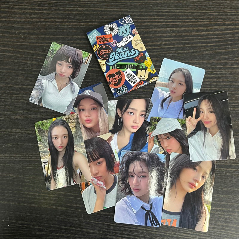 PHOTOCARD NEWJEANS LINE FRIENDS BLUE