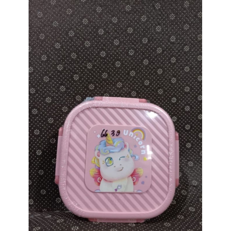 KOTAK BEKAL MAKANAN ANAK UNICORN