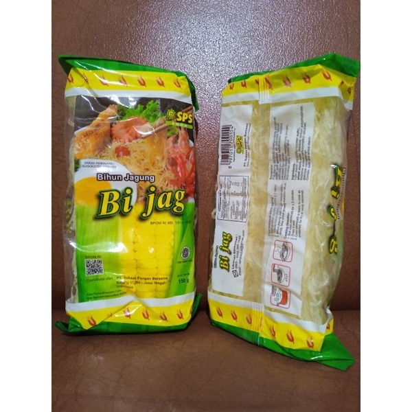 

Bijag Mie Bihun Jagung 140gr Isi 2Keping