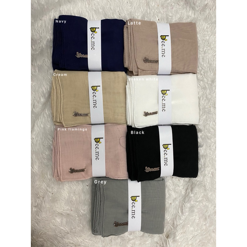 Beeme scarves - Hijab segi empat paris original beeme scarves azumi series
