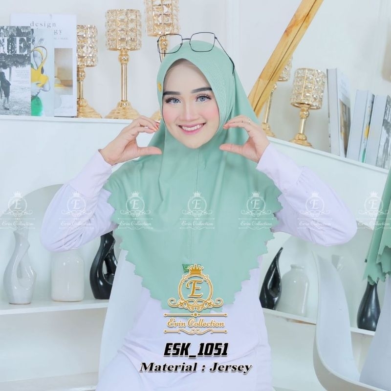 JILBAB INSTAN/ BERGO INSTAN LASER CUT ERIN_COLLECTION