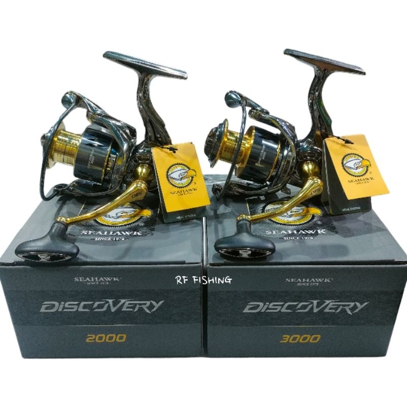 Reel SEAHAWK DISCOVERY 2000/3000 Power Handle Full Metal Body [Garansi 1 Tahun]