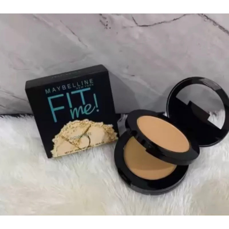 Bedak Maybelline Fit Me TWC 2 In 1 / Bedak Padat & Bedak Basah