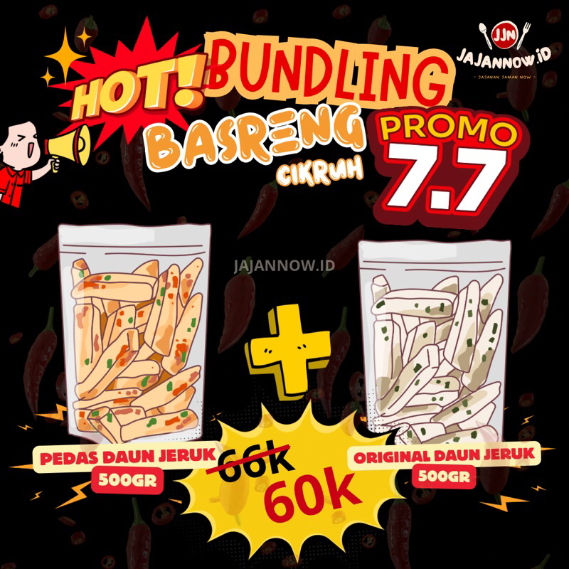 

BUNDLING basreng pedas 500gram basreng original 500gram