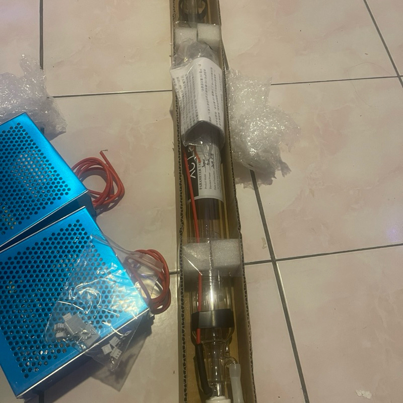 Tabung CNC Laser Co2 40w laser cutting 40watt