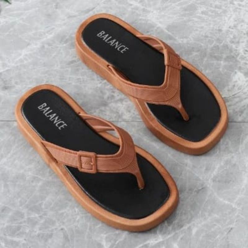 Balance 2028 Sandal Jepit Wanita/Perempuan Bahan Karet Ukuran 37-40