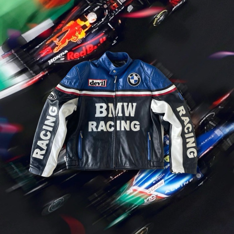 IAMYOURQL - BMW Racing 03 Race Jacket Leather