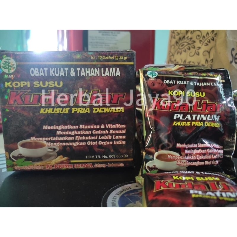 

KOPI SUSU KUDA LIAR PLATINUM (TIDAK ORIGINAL UANG KEMBALI)