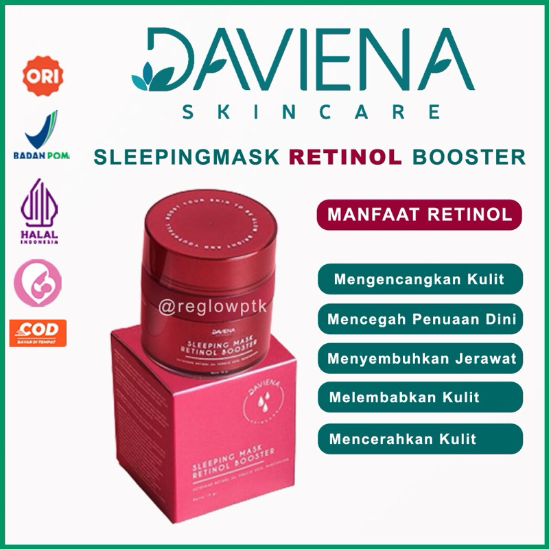 Retinol daviena / daviena sleepingmask retinol booster