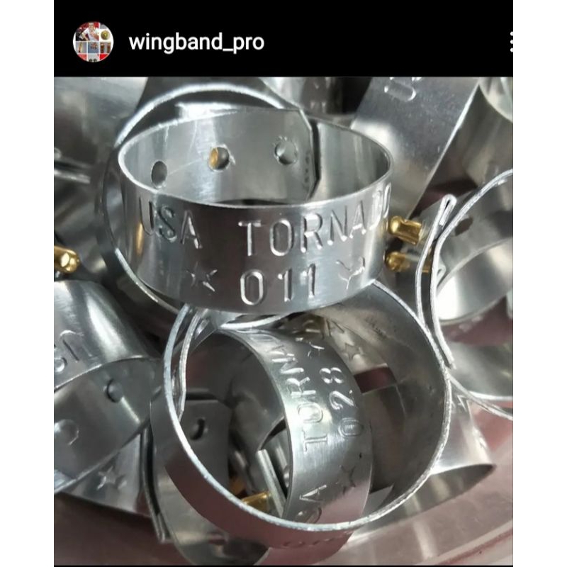 gelang kaki ayam import warna silver, harga perbiji