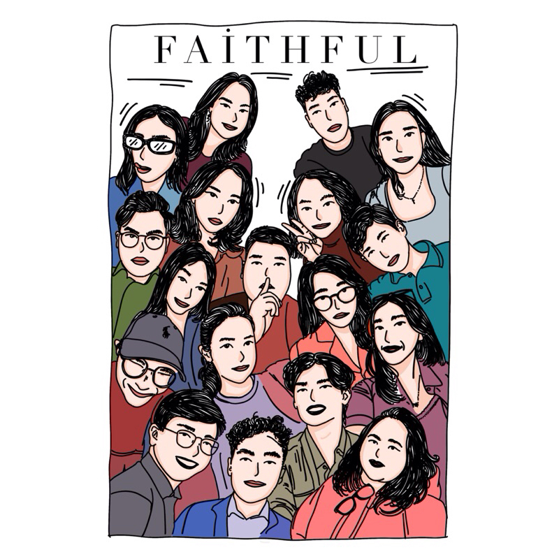 karikatur sketsa wajah I ilustrasi digital I ilustrasi Kartun Wajah I ilustrasi murah I kartun wajah