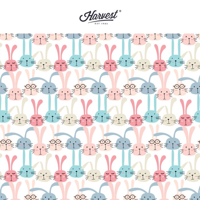 

FLASH SALE Kertas Kado Baby New Born Harvest Baby Land Bunnies