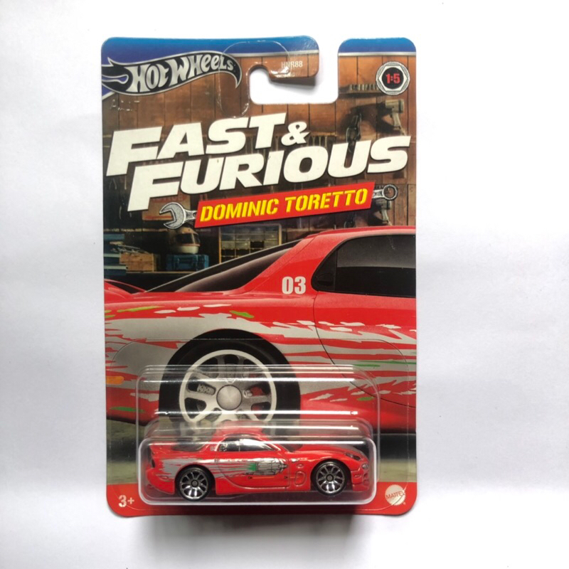Hot Wheels Fast and Forious. 1995 Mazda RX-7 / W Motors Lykan Hypersport