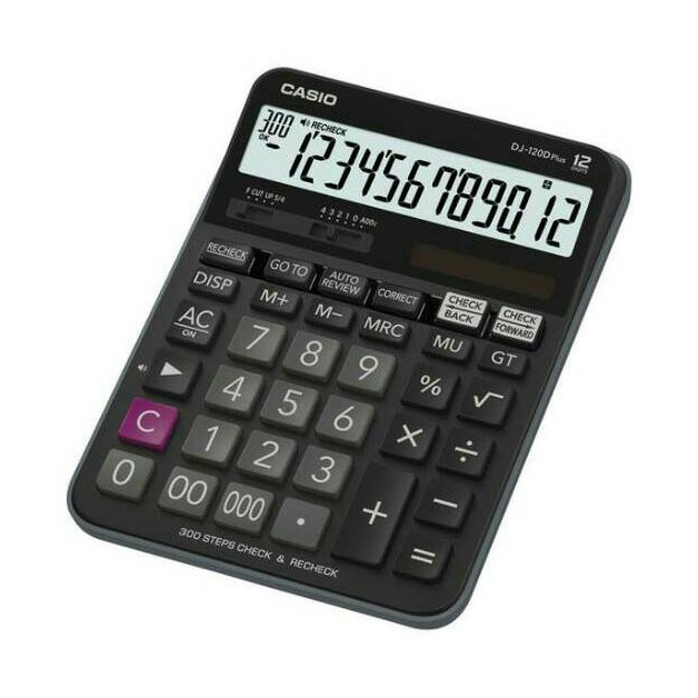 

HEMAT Casio DJ12D Plus Check Correct CalculatorKalkulator Desktop