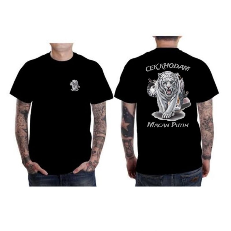Kaos T shirt cek Kodam macan putih