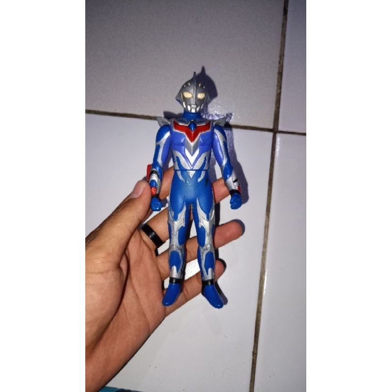 UHS Ultraman Nexus Junis Blue 17cm Rare Bandai
