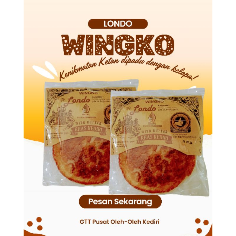 

Wingko Ketan Cap Londo|Original