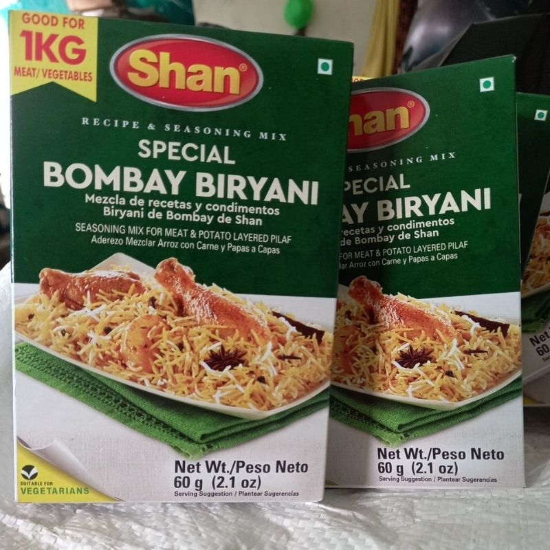 

SHAN BOMBAY BRYANI / BUMBU BOMBAY BRYANI UNTUK AYAM INSTAN