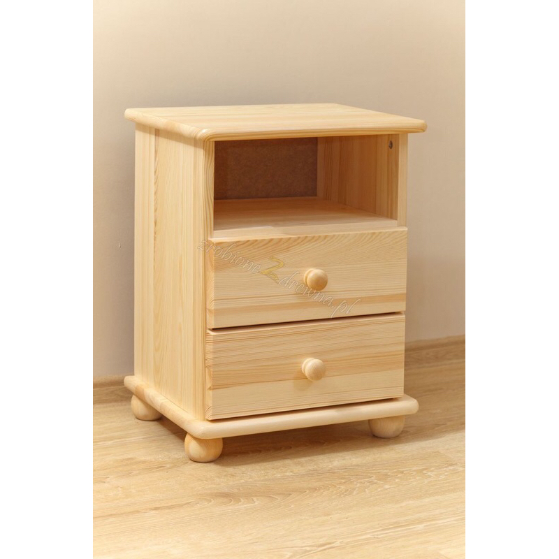 Nakas Minimalis Asli Jati - Nakas Kecil Samping Tempat Tidur