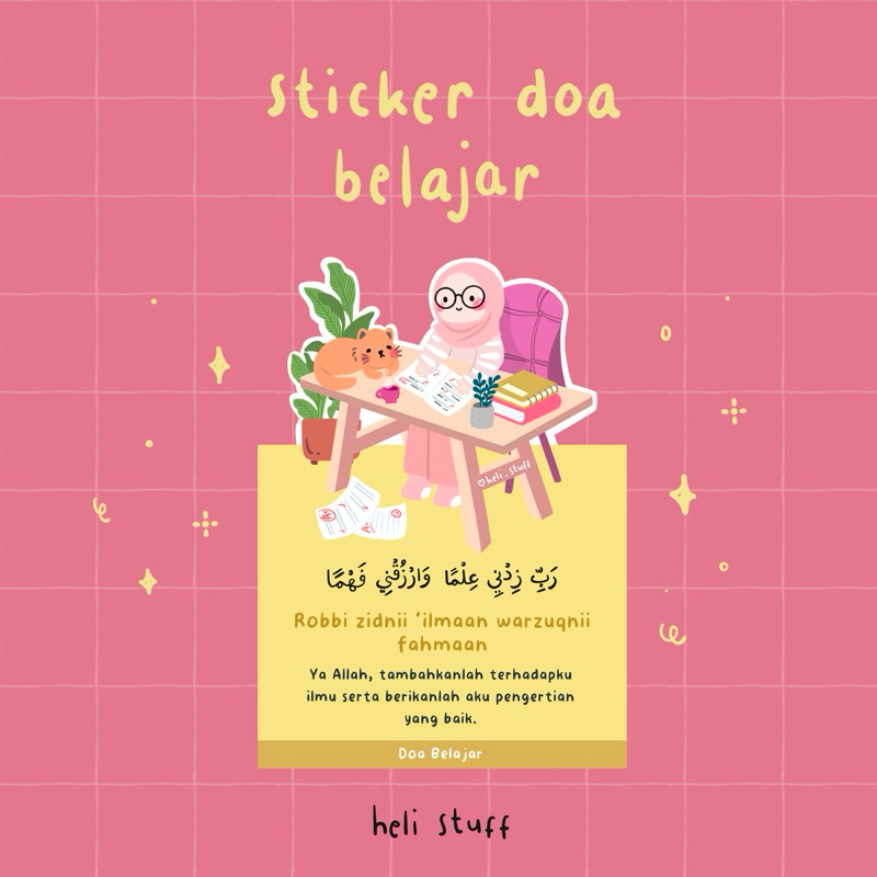 

STICKER [DOA BELAJAR]