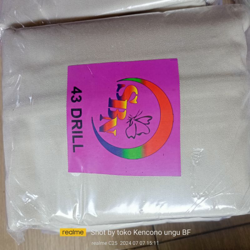 krodong kain drill 43x43 sbn