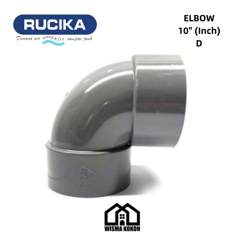 RUCIKA KENI / ELBOW PVC 10" (Inch) D