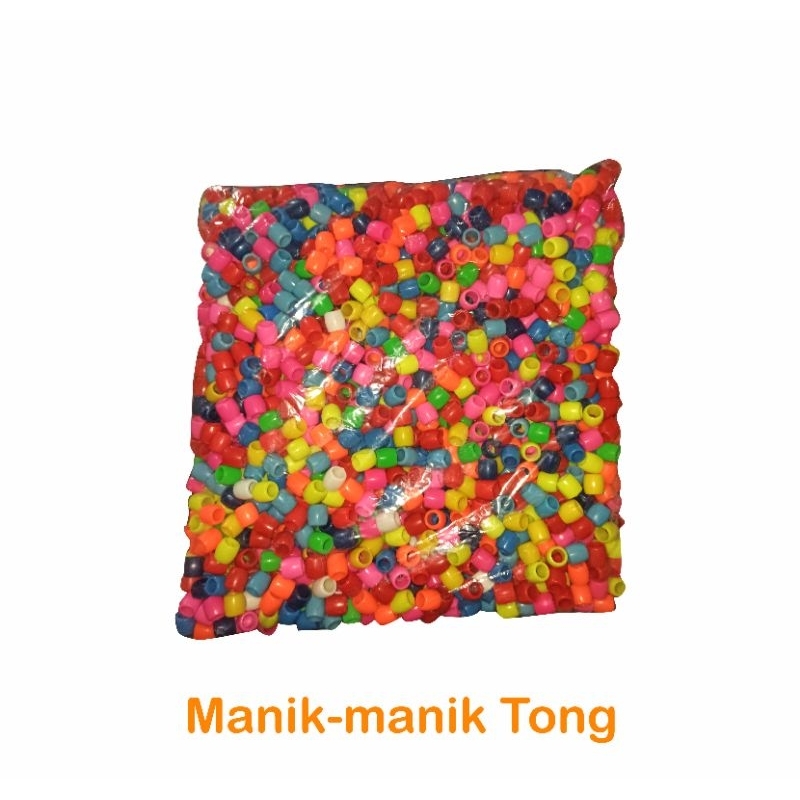 Manik manik tong kemasan 500gram