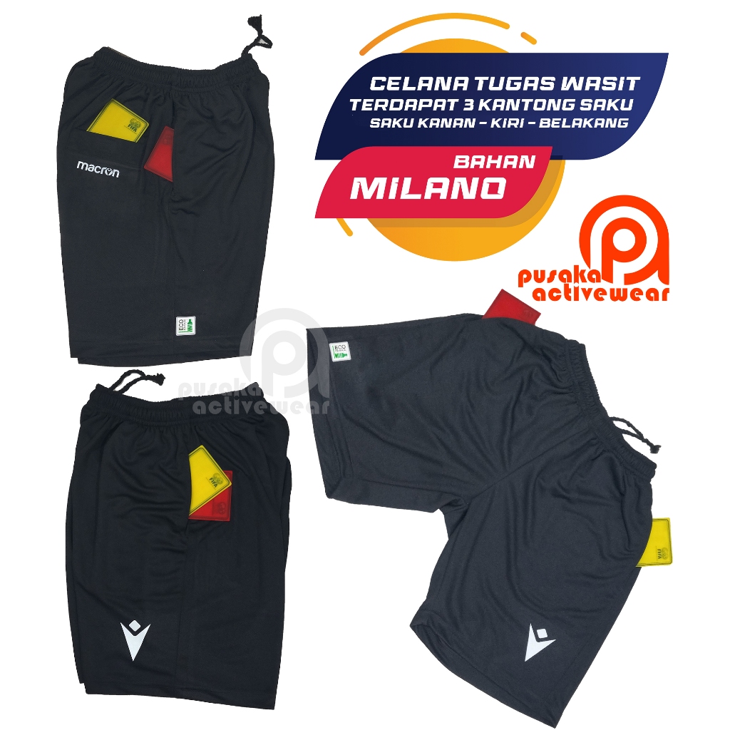 wasit - Celana Tugas Wasit Model MACRON